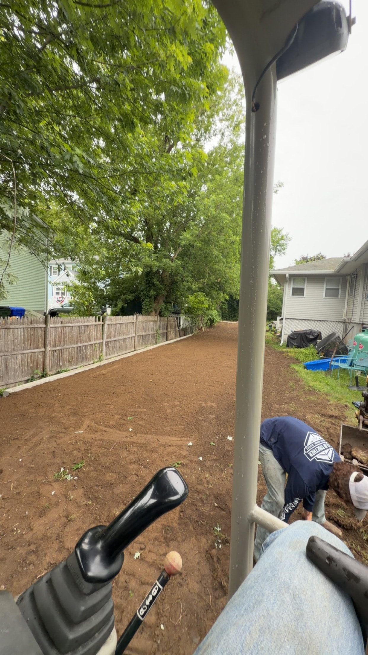 Retaining Wall Installation